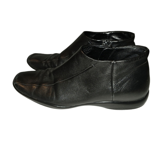 PRADA Men's Leather Slip On Loafers Zip Up Comfort Ankle High Dress Shoe 39 - Picture 2 of 11